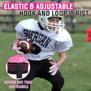 Youth Football Gloves Kids Sticky Receiver Gloves for Boys Girls Junior Flag Football Gloves with Grip Snug Fit S776 S774 S775 S761