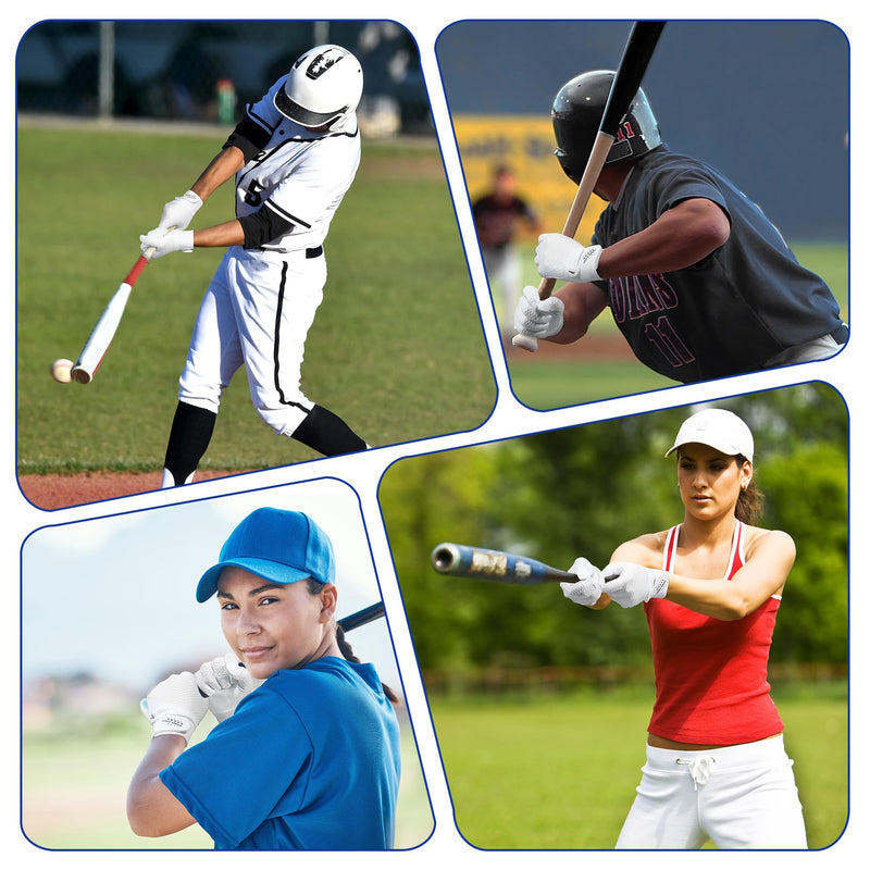 Baseball Batting Gloves for Adult Youth, Grip Breathable Softball Batting Gloves Fit Men Kids Boys Girls S816/S817