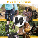 HANDALNDY Horse Riding Gloves, Equestrian Gloves Adult Kids for Girls Boys, Durable Comfortable Grip6341/6342