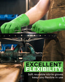 HLDD HANDLANDY Chemical Gloves, Heavy Duty Cleaning Gloves 1127*6