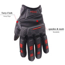 Handlandy Men Mechanics Touchscreen Gloves TPR Impact Reducing 6081