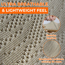 HANDLANDY Gardening Gloves for Women, Breathable Ladies Leather Garden Yard Gloves Best Gift for Gardeners 5212/5218