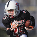 GIAMZONP Youth Football Gloves, American Football Glovesfor Kids,  Receiver Gloves for Boys Girls S761