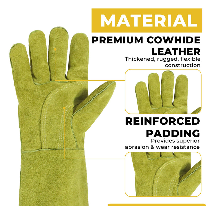 HANDLANDY Animal Handling Gloves Bite Proof Cat Gloves 13110