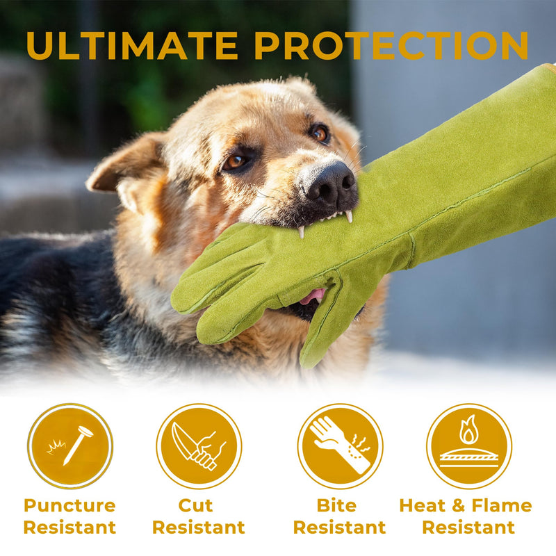 HANDLANDY Animal Handling Gloves Bite Proof Cat Gloves 13110