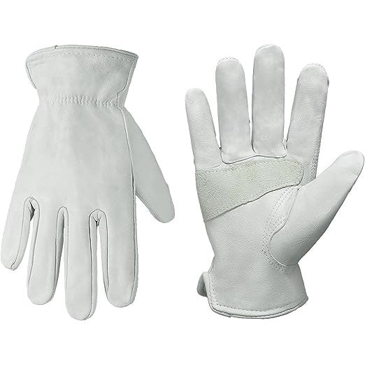 HANDLANDY Rigger Glove Goatskin Leather Driver Gardening 12103