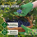HLDD HANDLANDY Gardening Gloves for Women, Breathable Ladies Leather Garden Yard Gloves Best Gift for Gardeners 5201/5205/5212