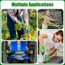 HANDLANDY Women Safety Work Gloves Utility Touch Screen Working Grip Glove for Yardwork Gardening Breathable Mechanic Gloves 5205/5201