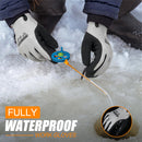 HANDLANDY Waterproof Work Gloves for Cold Weather, Insulated Winter Freezer Work Gloves with Grip for Men Women 11175