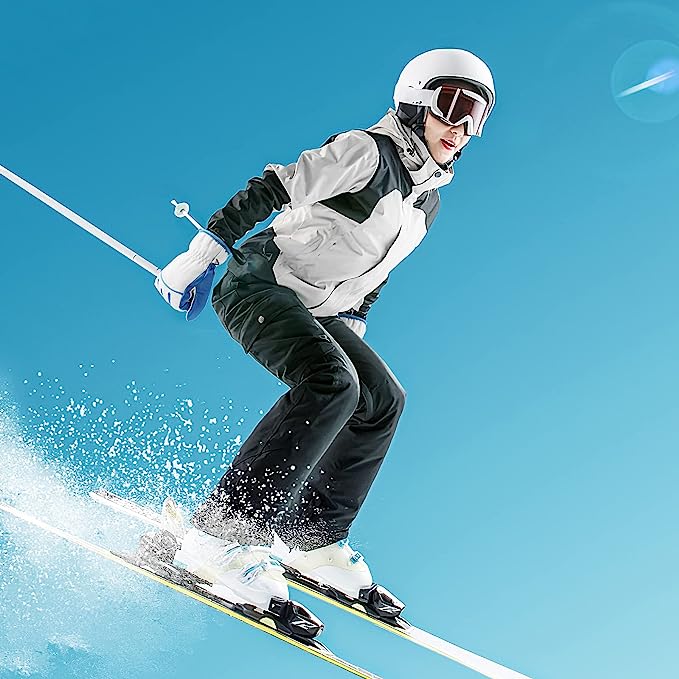 Gants de ski imperméables Handlandy chauds pour écran tactile isolés 3M H717