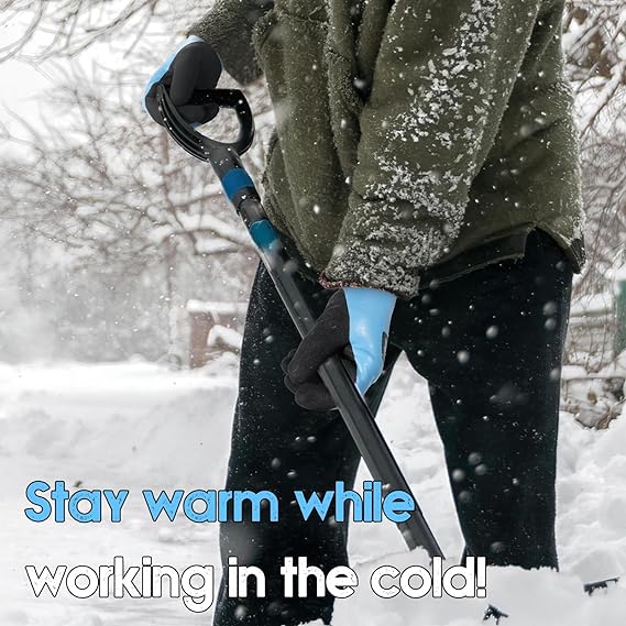 HANDLANDY Gants de travail imperméables pour congélateur isolé par temps froid 11154