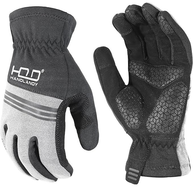 HANDLANDY Winter Gloves Cycling Thermal Warm Touch Screen 6227