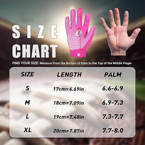 Wide Receiver How To Measure For Football Gloves HANDLANDY