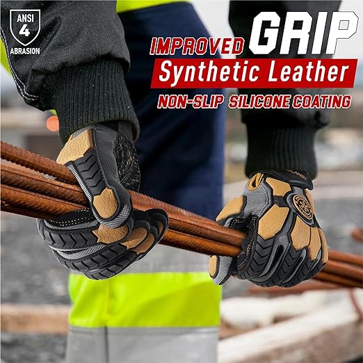 HANDLANDY Heavy Duty Mechanic Glove for Cold Weather H6100