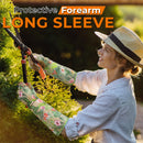 HANDLANDY Women Gardening Gloves, Thorn Proof Breathable Ladies Rose Pruning Garden Gauntlet Yard Gloves5215/5211