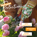 HANDLANDY Gardening Gloves for Women, Breathable Ladies Leather Garden Yard Gloves Best Gift for Gardeners 6298/5191/5216