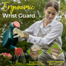 HANDLANDY Gardening Gloves for Women, Breathable Ladies Leather Garden Yard Gloves Best Gift for Gardeners 6298/5191/5216