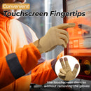 HANDLANDY Utility Gloves for Tactical Grip Safety Mechanic 6287