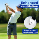 Golf Gloves Kids Junior Toddlers Left&Right Hand Children's Premium Youth Golf Gloves Boys Girls S823