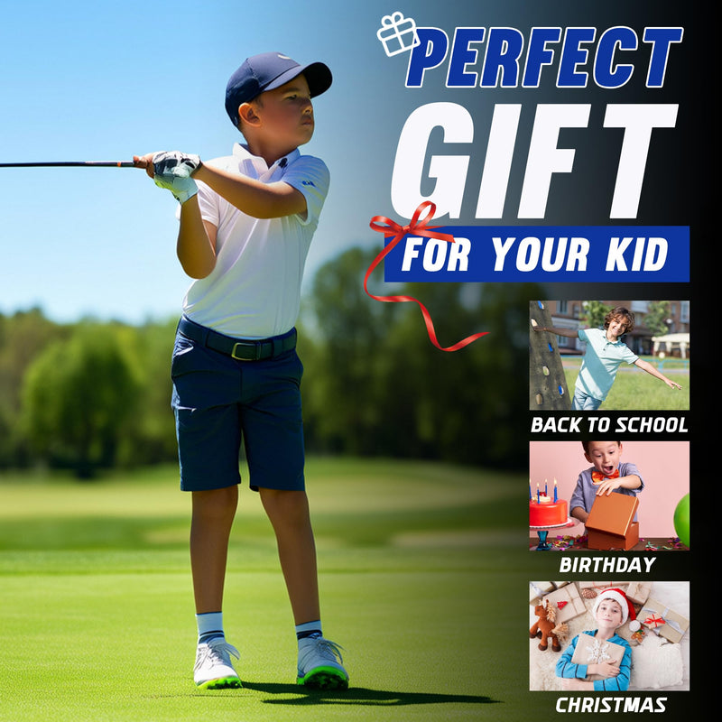 Golf Gloves Kids Junior Toddlers Left Hand Children's Premium Youth Golf Gloves Boys Girls S823