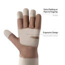 Handlandy Women Men Gardening Gloves Pigskin Leather Long Sleeve 5164