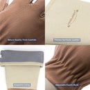 Handlandy Women Men Gardening Gloves Pigskin Leather Long Sleeve 5164