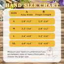 HANDLANDY Long Gardening Gloves for Men & Women, Cowhide Leather Rose Pruning Gloves, Breathable Thorn Proof Gauntlet Gloves 5187/5210