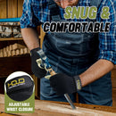 HLDD HANDLANDY Gloves For Protection Against Accidents, Utility Mechanic Working Gloves Touch Screen, Flexible Yard Work Gloves6353