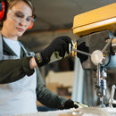 HLDD HANDLANDY Gloves For Protection Against Accidents, Utility Mechanic Working Gloves Touch Screen, Flexible Yard Work Gloves6353