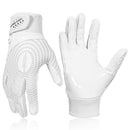 HANDLANDY Youth&Adult Football Gloves, Sticky Receiver Gloves,Super Grip Football Glove Best Gift  S805