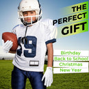 HANDLANDY Youth&Adult Football Gloves, Sticky Receiver Gloves,Super Grip Football Glove Best Gift  S805