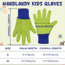 Handlandy Wholesale Kids Working Garden Gloves Knitted Wrist Breathability 5093949596 (12 Pairs)