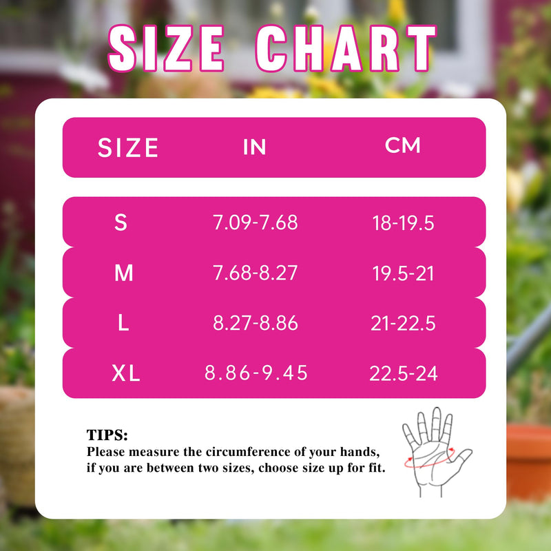 HANDLANDY Leather Gardening Gloves, Long Thorn Proof Rose Pruning Gloves 508890 (12 Pairs/120 Pairs )