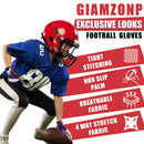 outh Football Gloves, Kids Receiver Gloves with Sticky Grip, Flag Football Glove, Best Gift for Boys Girls GP759