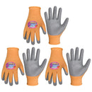 HANDLANDY Kids Gardening Gripper Gloves With Foam Nitrile Coated  11186