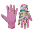 HLDD HANDLANDY Gardening Gloves for Women, Breathable Ladies Leather Garden Yard Gloves Best Gift for Gardeners 5201/5205/5212