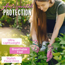 HLDD HANDLANDY Gardening Gloves for Women, Breathable Ladies Leather Garden Yard Gloves Best Gift for Gardeners 5201/5205/5212