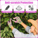 HANDLANDY Women Safety Work Gloves Utility Touch Screen Working Grip Glove for Yardwork Gardening Breathable Mechanic Gloves 5205/5201