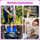 HANDLANDY Women Safety Work Gloves Utility Touch Screen Working Grip Glove for Yardwork Gardening Breathable Mechanic Gloves 5205/5201