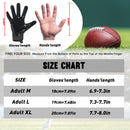Mens Football Gloves Wide Receiver Gloves Youth Sticky Receiver Gloves Mens Receiving Gloves Best GiftsS804
