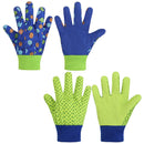 Handlandy Wholesale Kids Working Garden Gloves Knitted Wrist Breathability 5093949596 (12 Pairs)