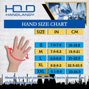 Handlandy Leather Work Gloves Utility Safety Driver Cowhide Palm 6169