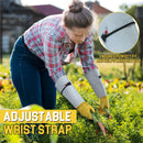 HANDLANDY Rose Pruning Gloves for Men & Women, Thorn Proof Long Garden Gloves, Gardening Gifts for Gardeners - goatskin, 5197/5195/5190