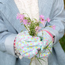 Handlandy Wholesale Kids Working Garden Gloves Knitted Wrist Breathability 5093949596 (12 Pairs)