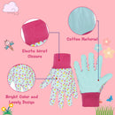 Handlandy Wholesale Kids Working Garden Gloves Knitted Wrist Breathability 5093949596 (12 Pairs)