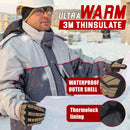 HLDD HANDLANDY Gloves For Protection Against Accidents, Insulated Winter Work Gloves for Men, 3m Thinsulate Thermal Impact Gloves with Touchscreen for Cold Weather 6102/6103/6105