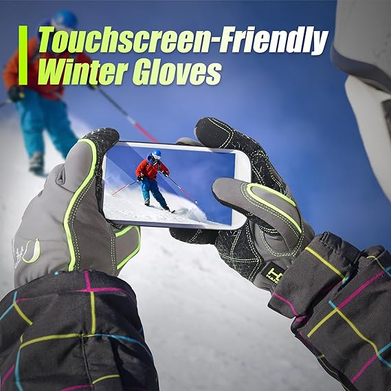 HANDLANDY Thermal Freezer Gloves Waterproof Insulated 8030