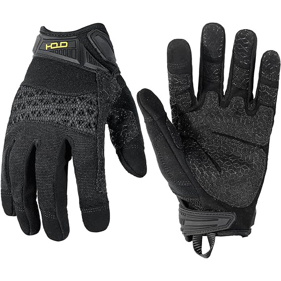 HANDLANDY Gants tactiques pour écran tactile, poignée mécanique utilitaire 6253