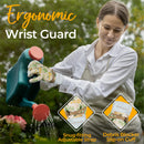 HANDLANDY Gardening Gloves for Women, Breathable Ladies Leather Garden Yard Gloves Best Gift for Gardeners 6298/5191/5216