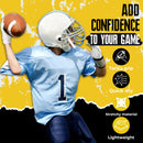 HANDLANDY Youth Football Gloves, Kids Sticky Receiver Glove,Best Gift for Boys,Girls S807